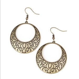 Secret Groves Brass earrings